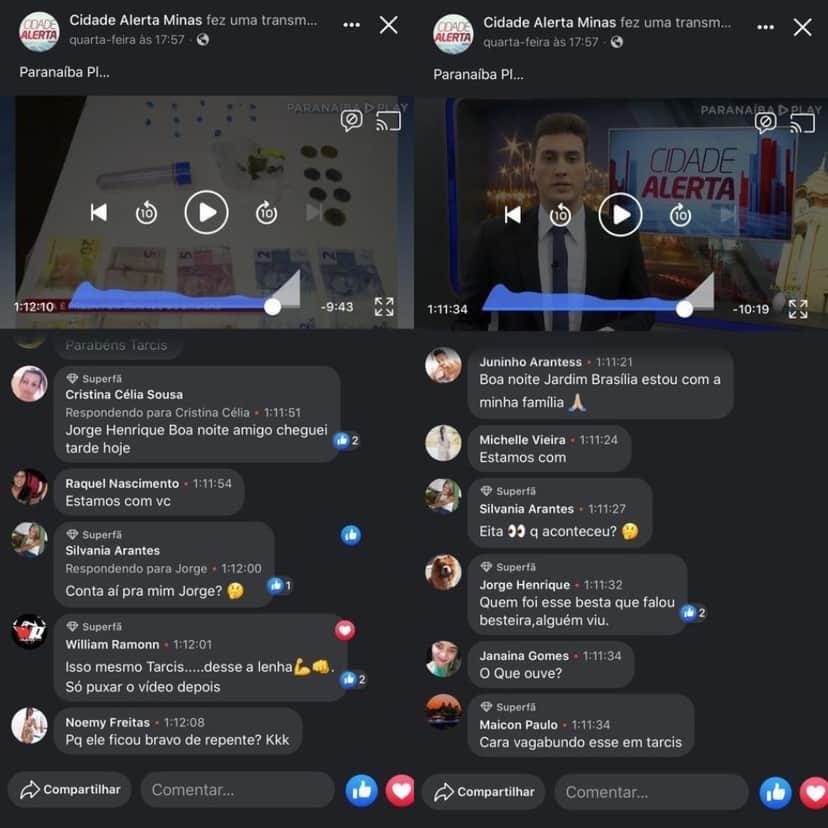 Tarcis Duarte foi acusado de forjar comentário de ódio (Foto: Reprodução/Facebook) Tarcis Duarte foi acusado de forjar comentário de ódio (Foto: Reprodução/Facebook)