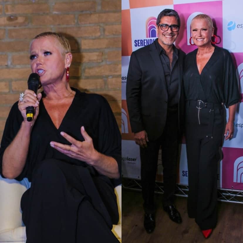 Xuxa Meneghel e Junno Andrade (Foto: Thiago Duran/AgNews/Montagem TV Foco) Xuxa Meneghel e Junno Andrade (Foto: Thiago Duran/AgNews/Montagem TV Foco)