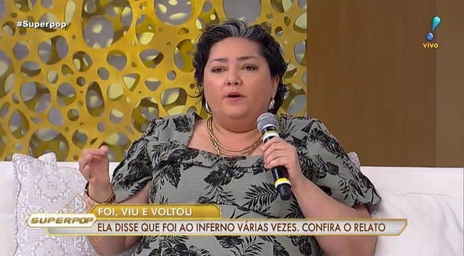 Yolanda Santos (Foto: Reprodução/RedeTV!) Yolanda Santos (Foto: Reprodução/RedeTV!)