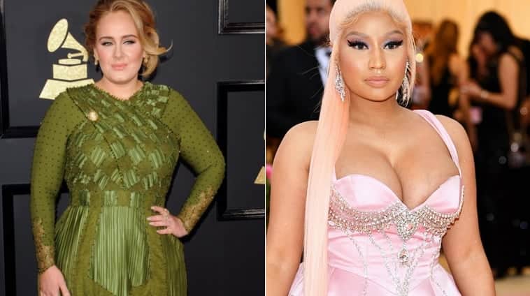 Adele e Nicki Minaj vão fazer parceria e deixam os fãs muito ansiosos para o lançamento do single (Foto: Reprodução) Adele e Nicki Minaj vão fazer parceria e deixam os fãs muito ansiosos para o lançamento do single (Foto: Reprodução)