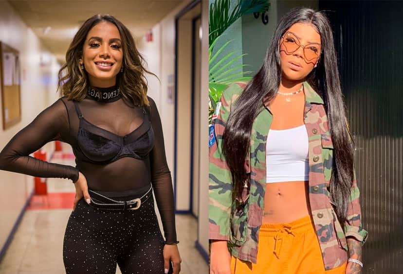 Anitta e Ludmilla estão brigadas e romperam a amizade que mantinham (Foto: Reprodução) Anitta e Ludmilla estão brigadas e romperam a amizade que mantinham (Foto: Reprodução)