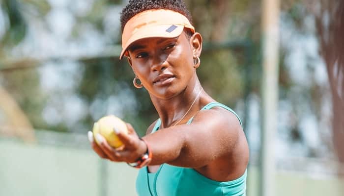 Erika Januza será a tenista Marina em Amor de Mãe, próxima novela das nove da Globo (Foto: Globo/Isabella Pinheiro) Erika Januza será a tenista Marina em Amor de Mãe, próxima novela das nove da Globo (Foto: Globo/Isabella Pinheiro)