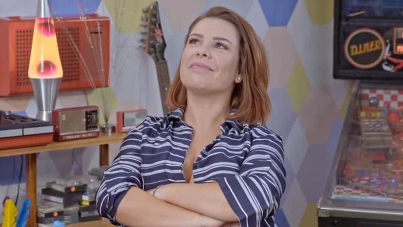 Fernanda Souza recordou de seu pai no programa Tempero em Família (Imagem: Reprodução) Fernanda Souza recordou de seu pai no programa Tempero em Família (Imagem: Reprodução)