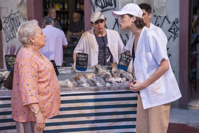 Josiane (Agatha Moreira) surta após humilhação de Marlene (Suely Franco) em A Dona do Pedaço (Foto: Globo/Estevam Avellar) Josiane (Agatha Moreira) surta após humilhação de Marlene (Suely Franco) em A Dona do Pedaço (Foto: Globo/Estevam Avellar)