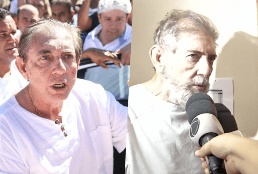 João de Deus perdeu 37 quilos desde que foi preso pelos crimes de abuso sexual (Foto reprodução) João de Deus perdeu 37 quilos desde que foi preso pelos crimes de abuso sexual (Foto reprodução)