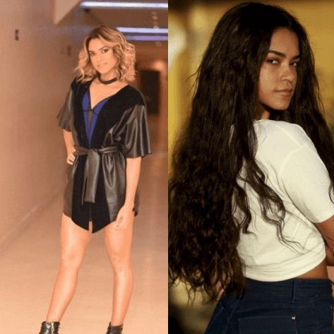 Lucy Alves escureceu e aumentou o comprimento do cabelo. Ela será Lurdes na primeira fase da novela (Foto: Montagem/ Marcelo Theobald) Lucy Alves escureceu e aumentou o comprimento do cabelo. Ela será Lurdes na primeira fase da novela (Foto: Montagem/ Marcelo Theobald)