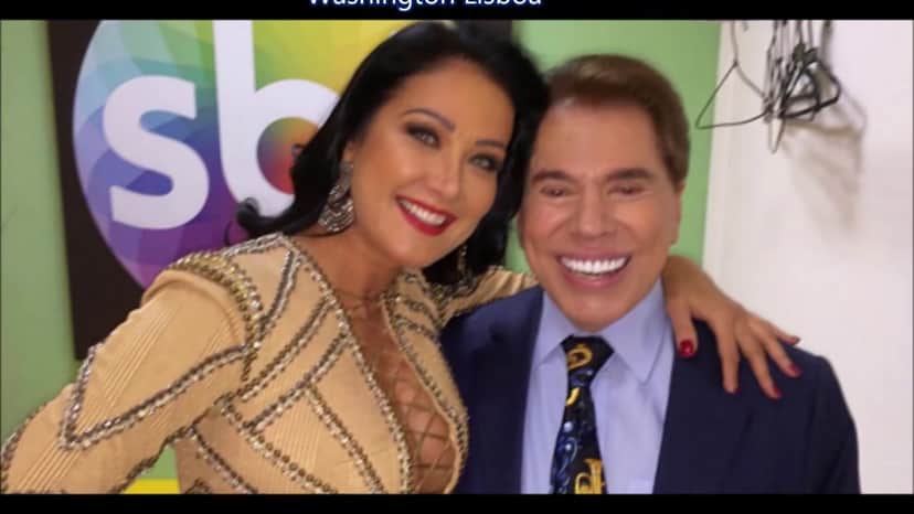 Silvio Santos e Helen Ganzarolli. Foto: Reprodução Silvio Santos e Helen Ganzarolli. Foto: Reprodução