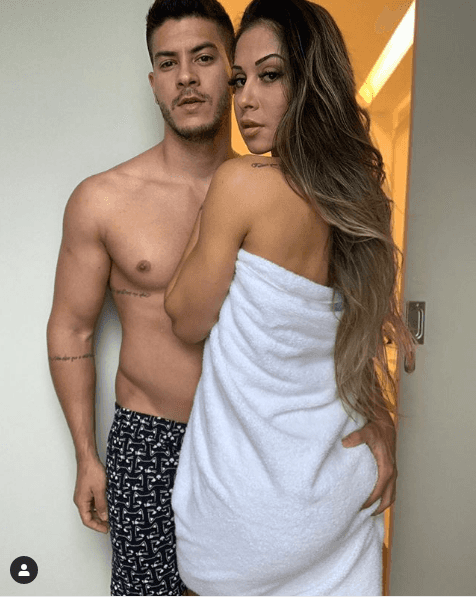 Mayra Cardi e Arthur Aguiar (Foto: Reprodução/ Instagram) Mayra Cardi e Arthur Aguiar (Foto: Reprodução/ Instagram)