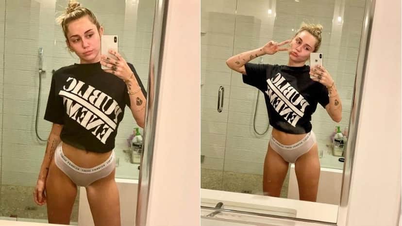 Foto publicada por Miley Cyrus (Foto: Reprodução) Foto publicada por Miley Cyrus (Foto: Reprodução)