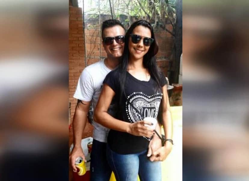 O cantor sertanejo Antônio Bueno e sua namorada, que foi morta por ele (Reprodução) O cantor sertanejo Antônio Bueno e sua namorada, que foi morta por ele (Reprodução)