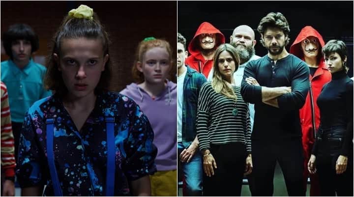 Stranger Things e La Casa de Papel registram audiência impressionante na Netflix. (Foto: Montagem/Divulgação) Stranger Things e La Casa de Papel registram audiência impressionante na Netflix. (Foto: Montagem/Divulgação)