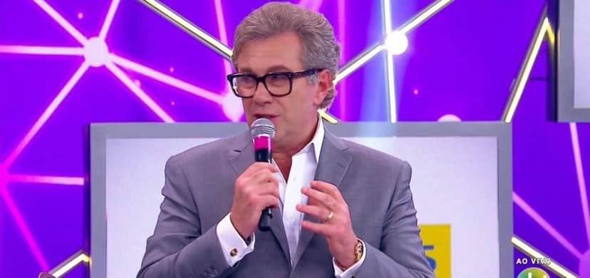 Mauro Zukerman participou da reta final do Teleton 2019: ele foi enviado pelo próprio Silvio Santos para a maratona de solidariedade (Foto: Reprodução/SBT) Mauro Zukerman participou da reta final do Teleton 2019: ele foi enviado pelo próprio Silvio Santos para a maratona de solidariedade (Foto: Reprodução/SBT)