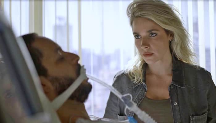 Téo (Rainer Cadete) revelará crimes da vilã à Yohana (Monique Alfradique) em A Dona do Pedaço (Foto: Reprodução/Globo) Téo (Rainer Cadete) revelará crimes da vilã à Yohana (Monique Alfradique) em A Dona do Pedaço (Foto: Reprodução/Globo)