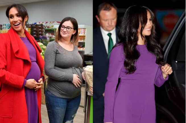 Meghan Markle voltou a usar as roupas da primeira gestação e nova gravidez pode ser confirmada (Foto: Reprodução) Meghan Markle voltou a usar as roupas da primeira gestação e nova gravidez pode ser confirmada (Foto: Reprodução)