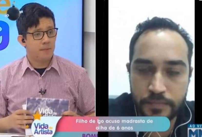 Erlan Bastos do programa Vida de Artista entrevistou Wesley Camargo, filho de Luciano Camargo Erlan Bastos do programa Vida de Artista entrevistou Wesley Camargo, filho de Luciano Camargo