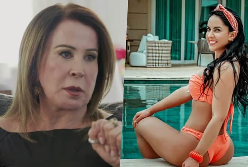 Graciele Lacerda posou em mansão que mora com Zezé da qual Zilu poderá Graciele Lacerda posou em mansão que mora com Zezé da qual Zilu poderá