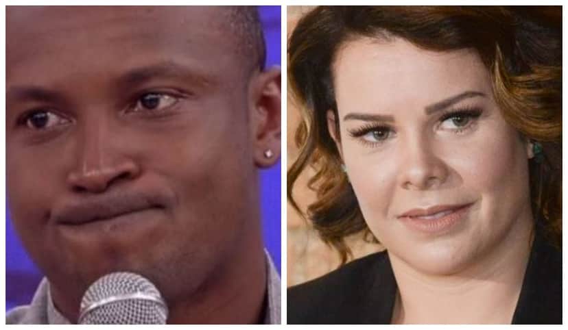 Fernanda Souza e Thiaguinho estão disputando espaço na TV (Foto: Reprodução/ Montagem TV Foco) Fernanda Souza e Thiaguinho estão disputando espaço na TV (Foto: Reprodução/ Montagem TV Foco)