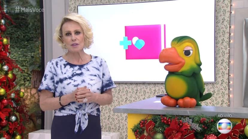Ana Maria Braga e Louro José (Foto: Reprodução/TV Globo) Ana Maria Braga e Louro José (Foto: Reprodução/TV Globo)