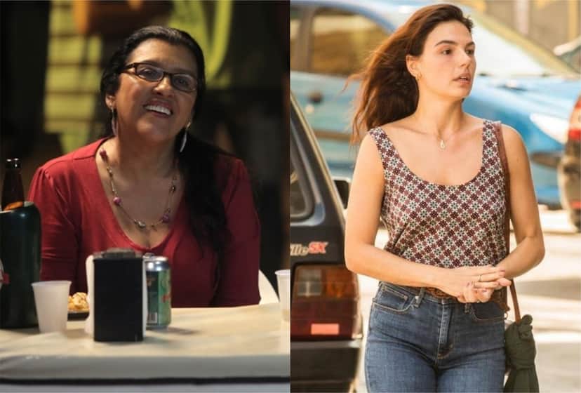 Regina Casé é Lurdes e Isis Valverde Betina em Amor de Mãe da Globo (Montagem: TV Foco) Regina Casé é Lurdes e Isis Valverde Betina em Amor de Mãe da Globo (Montagem: TV Foco)