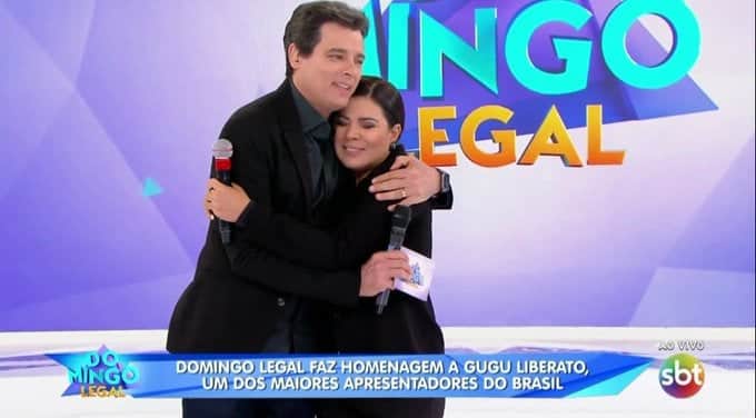 Mara Maravilha no Domingo Legal (Foto: Reprodução) Mara Maravilha no Domingo Legal (Foto: Reprodução)