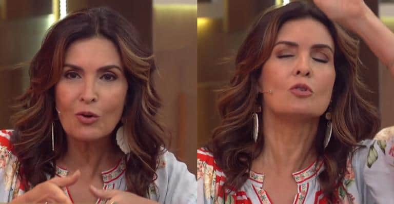 Fátima Bernardes conta o perengue que passou em avião imagem: reprodução)