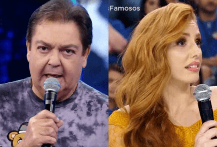 O apresentador do Domingão do Faustão da Globo, Fausto Silva humilha famosa (Foto: Montagem TV Foco) O apresentador do Domingão do Faustão da Globo, Fausto Silva humilha famosa (Foto: Montagem TV Foco)