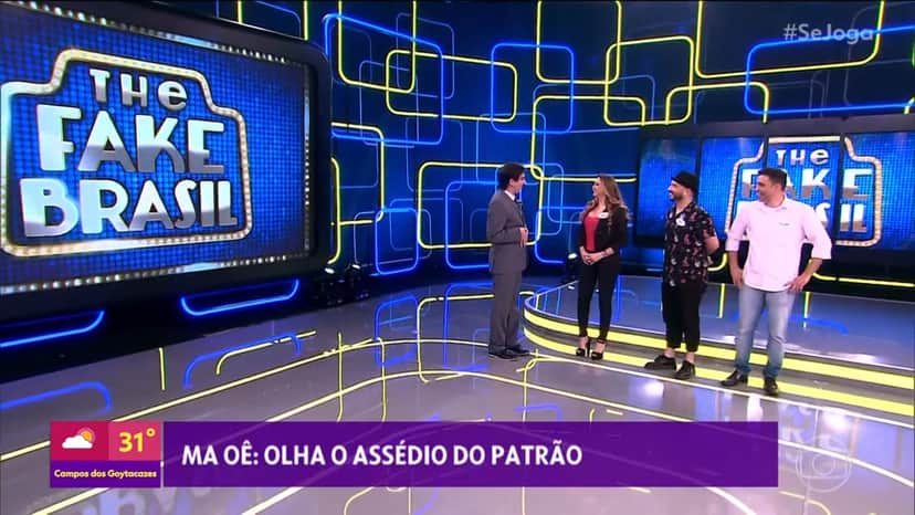 Silvio Santos foi acusado de assédio no Se Joga (Foto: Reprodução/Twitter) Silvio Santos foi acusado de assédio no Se Joga (Foto: Reprodução/Twitter)