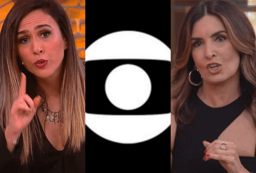 A apresentadora do Lady Night, do Multishow, Tatá Werneck recebe afronte de Fátima Bernardes da Globo no Encontro (Foto: Montagem TV Foco) A apresentadora do Lady Night, do Multishow, Tatá Werneck recebe afronte de Fátima Bernardes da Globo no Encontro (Foto: Montagem TV Foco)