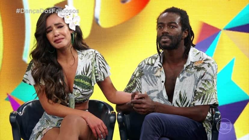 Tati Scarletti e Jonathan Azevedo (Foto: Reprodução/GShow) Tati Scarletti e Jonathan Azevedo (Foto: Reprodução/GShow)