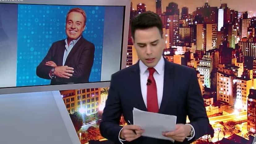 Luiz Bacci se emociona ao revelar segredo do Gugu durante um dos últimos encontros que teve com o apresentador da Record (Imagem: Reprodução) Luiz Bacci se emociona ao revelar segredo do Gugu durante um dos últimos encontros que teve com o apresentador da Record (Imagem: Reprodução)