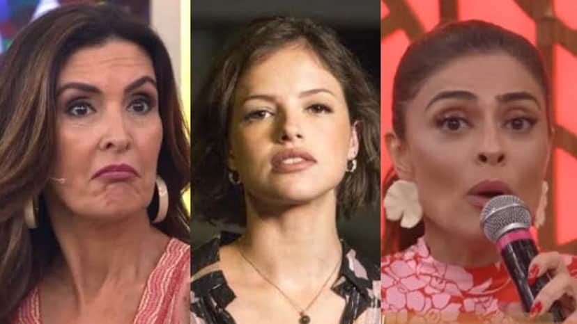 Fatima Bernardes revelou em seu programa se perdoaria um filho como Josiane, filha de Maria da Paz em A Dona do Pedaço, (Montegem: TV Foco) Fatima Bernardes revelou em seu programa se perdoaria um filho como Josiane, filha de Maria da Paz em A Dona do Pedaço, (Montegem: TV Foco)
