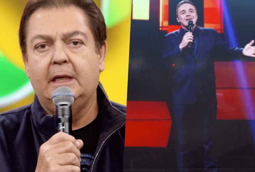 Faustão falou sobre a morte de Gugu ao vivo na Globo (Foto reprodução) Faustão falou sobre a morte de Gugu ao vivo na Globo (Foto reprodução)