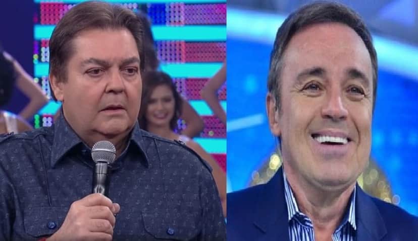 Faustão e Gugu (Foto: Reprodução)