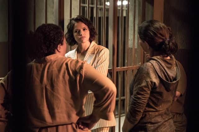 Josiane (Agatha Moreira) vai se transformar na prisão em A Dona do Pedaço (Foto: Globo/João Cotta) Josiane (Agatha Moreira) vai se transformar na prisão em A Dona do Pedaço (Foto: Globo/João Cotta)