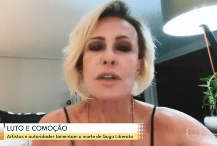 Ana Maria Braga falou sobre Gugu no Jornal Hoje (Foto: Reprodução) Ana Maria Braga falou sobre Gugu no Jornal Hoje (Foto: Reprodução)