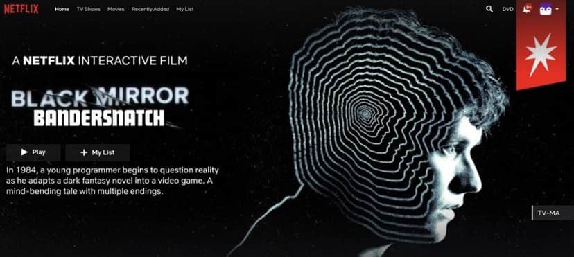 Black Mirror: Bandersnatch da Netflix inova com interatividade (Reprodução: Internet) Black Mirror: Bandersnatch da Netflix inova com interatividade (Reprodução: Internet)