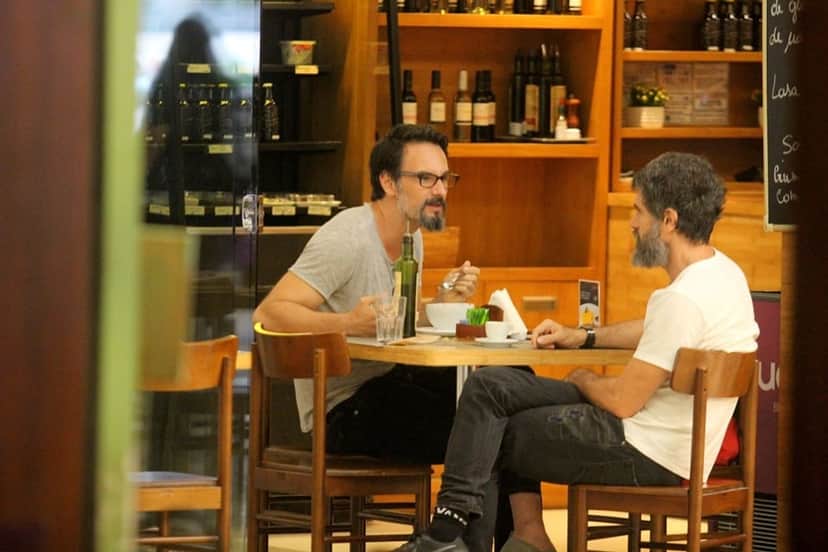 Rodrigo Santoro e Eriberto Leão (Foto: Rodrigo Adão / AgNews) Rodrigo Santoro e Eriberto Leão (Foto: Rodrigo Adão / AgNews)