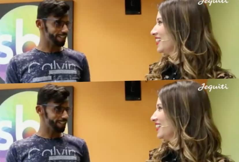 Rebeca Abravanel recebeu fã em seu camarim no SBT Rebeca Abravanel recebeu fã em seu camarim no SBT