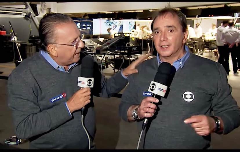 Galvão Bueno e Reginaldo Leme (Foto: Reprodução/Instagram) Galvão Bueno e Reginaldo Leme (Foto: Reprodução/Instagram)