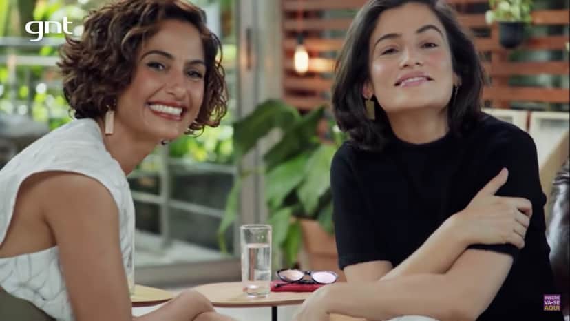 Renata Vasconcellos e Camila Pitanga Renata Vasconcellos e Camila Pitanga