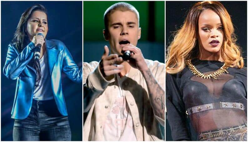 Marília Mendonça ultrapassa nomes como Justin Bieber e Rihanna na Billboard e surprende o público (Foto: Reprodução) Marília Mendonça ultrapassa nomes como Justin Bieber e Rihanna na Billboard e surprende o público (Foto: Reprodução)