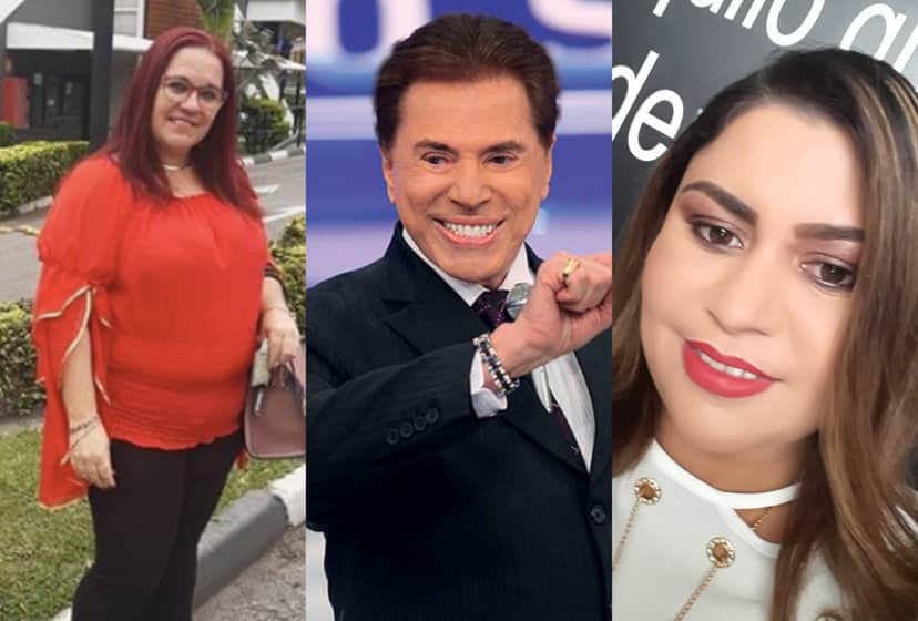 Érica Dias, Silvio Santos e Lene Sensitiva. Foto: Reprodução Érica Dias, Silvio Santos e Lene Sensitiva. Foto: Reprodução