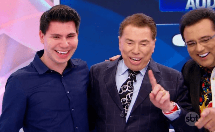 Silvio Santos nega semelhança com filho de Geraldo Luís (Foto: Reprodução) Silvio Santos nega semelhança com filho de Geraldo Luís (Foto: Reprodução)