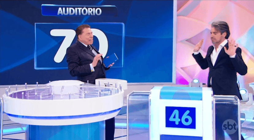 Silvio recebe o João Kléber (Foto: Reprodução) Silvio recebe o João Kléber (Foto: Reprodução)