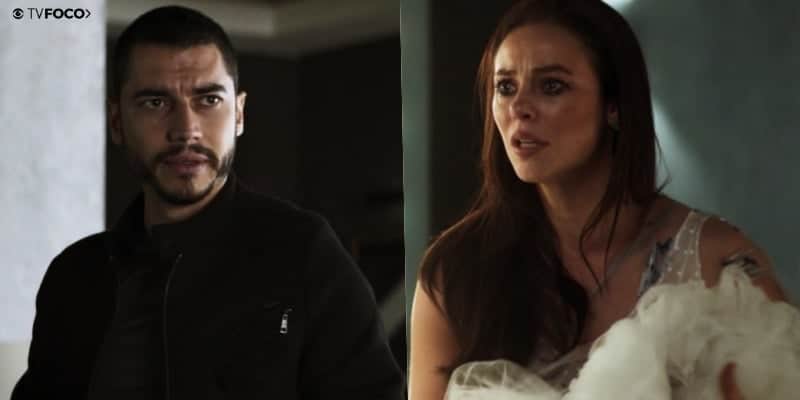 Vivi entra em desespero ao lado de Camilo em A Dona do Pedaço Vivi entra em desespero ao lado de Camilo em A Dona do Pedaço