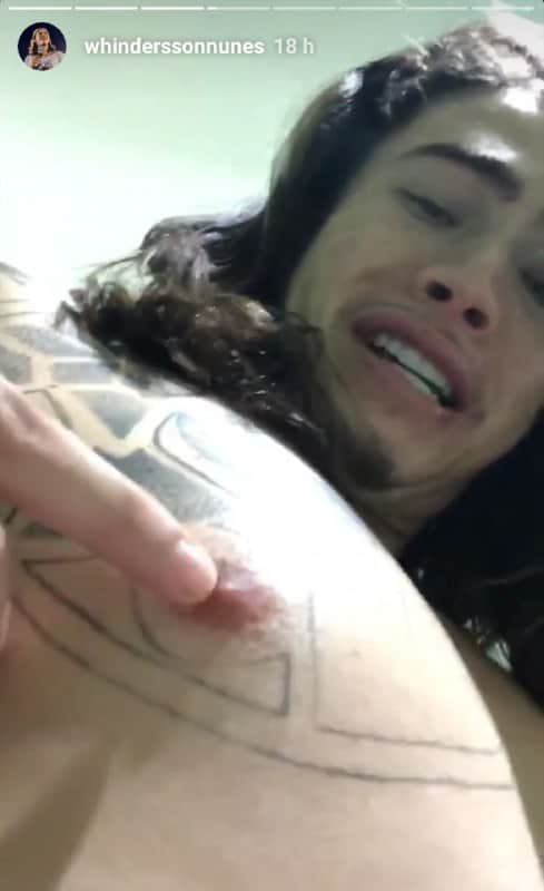 Humorista mostrou vídeo de parte íntima excitada (Foto: Reprodução/ Instagram) Humorista mostrou vídeo de parte íntima excitada (Foto: Reprodução/ Instagram)