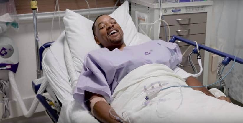 Em cama de hospital, Will Smith entra em estado de desespero após descobrir câncer (Foto: Reprodução) Em cama de hospital, Will Smith entra em estado de desespero após descobrir câncer (Foto: Reprodução)