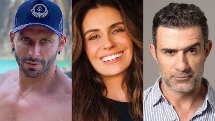 Henri Castelli, Giovanna Antonelli e Marcos Pasquim estão cobrando para gravar vídeos pros fãs (Foto: Montagem/TV Foco) Henri Castelli, Giovanna Antonelli e Marcos Pasquim estão cobrando para gravar vídeos pros fãs (Foto: Montagem/TV Foco)