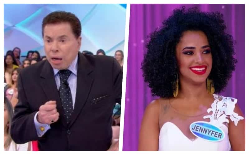 Silvio Santos, sbt Jennyfer Oliver Silvio Santos, sbt Jennyfer Oliver
