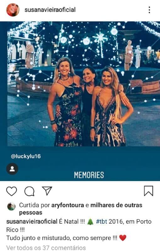 Susana Vieira durante uma viagem com algumas amigas (Foto: Reprodução/ Instagram) Susana Vieira durante uma viagem com algumas amigas (Foto: Reprodução/ Instagram)